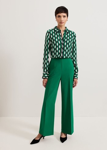 Phase Eight Aubrielle Trousers Green USA | 5647921-XW